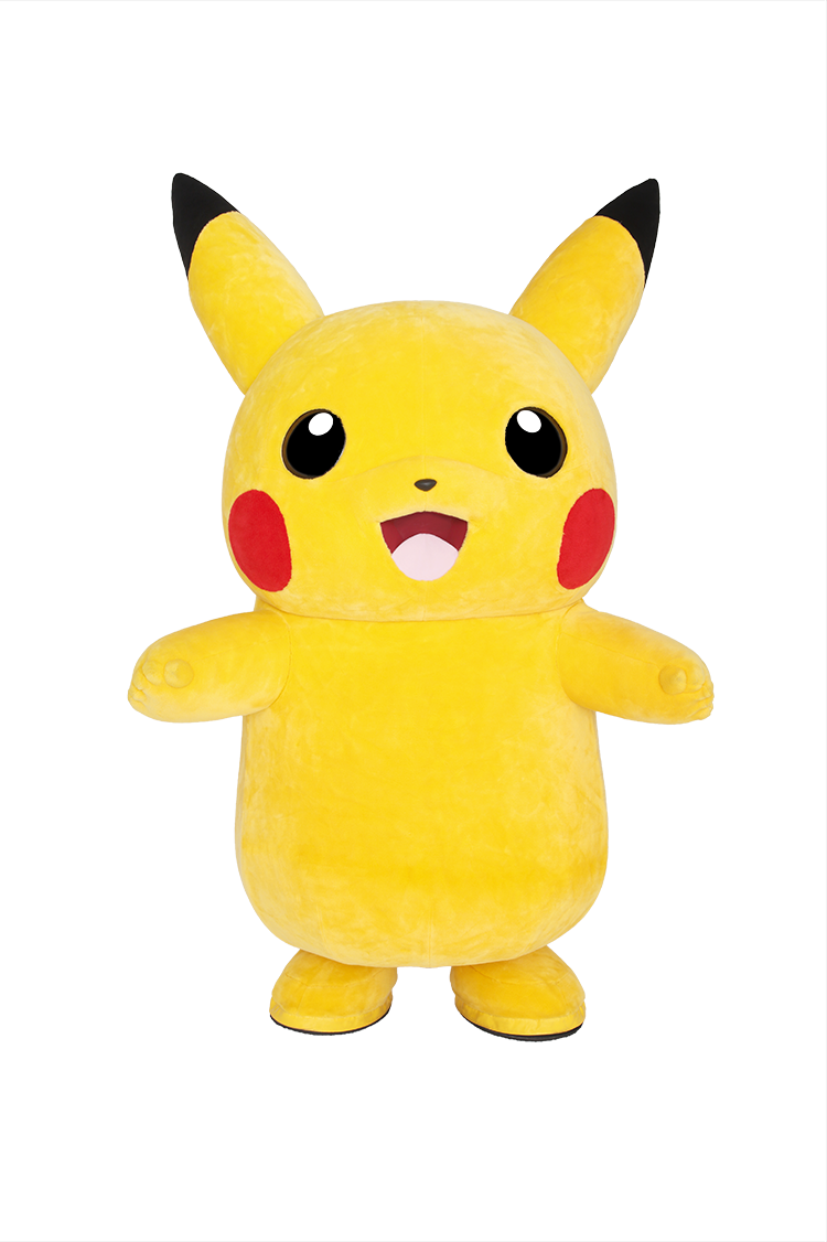 ポケモンセンターオーサカ　リニューアル1周年　ピカチュウ　マスコット ポケモンセンタートウキョーDXオープン1周年！ 記念のぬいぐるみ